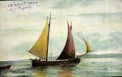 CPA Bateau de peche 