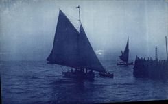 CPA Bateau de peche 