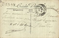 VINTAGE POSTCARD Boat of sin Bordeaux Quay of Burgundy