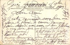 Barón Bataille de Napoleon de la POSTAL de la VENDIMIA 1r de Austerlitz