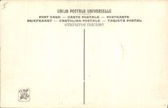 VINTAGE POSTCARD Napoleon 1st Living room 1908 Wood the Count Twenty May 1800