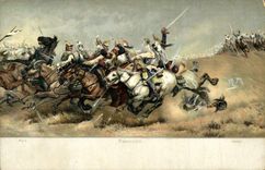 VINTAGE POSTCARD Napoleon Rezonville Militaria