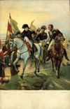 VINTAGE POSTCARD Napoleon 1st has Friedland Horace Vernet
