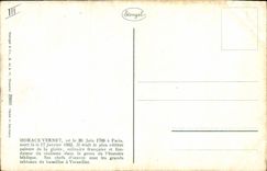 VINTAGE POSTCARD Napoleon 1st has Friedland Horace Vernet