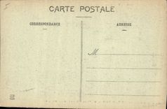 VINTAGE POSTCARD Destruction of the French drain-holes or small Boney and his/her friend Talley testing a great joy