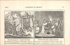 VINTAGE POSTCARD Napoleon 1st in images