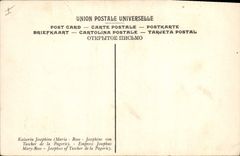 VINTAGE POSTCARD Napoleon 1st Guillon Thiere the empress Josephine Museum of Versailles