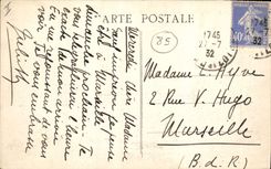 VINTAGE POSTCARD Children Colony Meilleraie by Pouzages the colony of the castle of the Mound