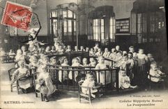 CPA Enfants Rethel Creche Hippolyte Noiret La Pouponniere Religieuse
