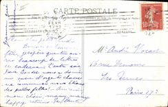 VINTAGE POSTCARD Children Small children Institution of the Deaconesses the nursery school