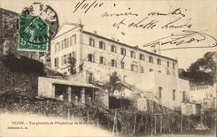 VINTAGE POSTCARD Children Living room View of the orphanage of St Pierre de Carton