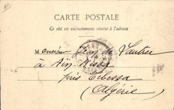 VINTAGE POSTCARD Children Living room View of the orphanage of St Pierre de Carton