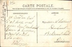 CPA Folklore Colonie Champagne 