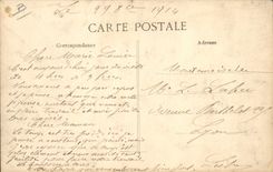 VINTAGE POSTCARD Holy Maurice national Asylum of the convaslescents the refectory