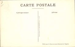 CPA Fantaisie Illustrateur Afrique du Nord Algerie Marchandage Ane mule