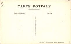 CPA Fantaisie Illustrateur Afrique du Nord Fileurs Algerie 