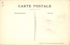 CPA Fantaisie Illustrateur Afrique du Nord Algerie Jeune fille Aures