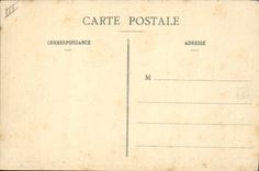 VINTAGE POSTCARD Militaria Camp of Sissonne Gone of the kitchens