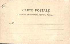 POSTAL Militaria Braconne interior de la VENDIMIA de un edificio