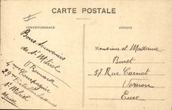 CPA Militaria Saint Mihiel Au service en campagne Le ralliement