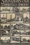 CPA Militaria Souvenirs de 1870 Sedan Bazeilles Donchery