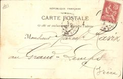 POSTAL Militaria Carpiane de la VENDIMIA una esquina del campo