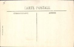 POSTAL Militaria de la VENDIMIA reexaminado de las tropas después de las operaciones