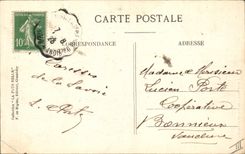 CPA Folklore Costumes de Savoie Tarentaise Fileuse 