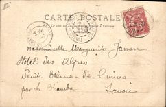 CPA Folklore Brides les Bains Tarantaise Costume du pays