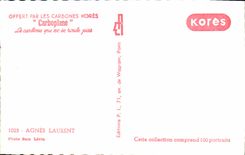 CPM Cinema Agnes Laurent