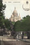 CPA Paris Le Sacre Coeur (animee)