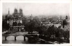 CPA Paris Et Ses Merveilles Perspective sur l'Ile de la Cite 