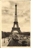 CPA Paris La Tour Eiffel 