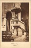 VINTAGE POSTCARD Paris St Dominique Pulpit