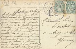 CPA Marseille Entree Du Vieux Port