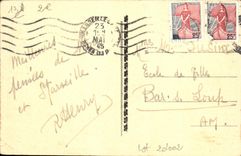 CPA Marseille La Cathedrale et le Fort Saint Jean