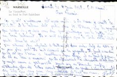 CPA Marseille Le Vieux Port au Fond le Fort Saint Jean Bateaux