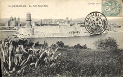 CPA Marseille Le Fort Saint Jean