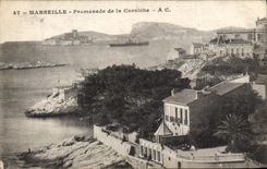 CPA Marseille Promenade de la Corniche
