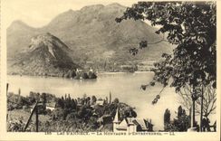 CPA Lac d'Annecy La Montagne Dentrevernes
