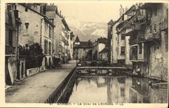 CPA Annecy Le Quai De L'Eveche