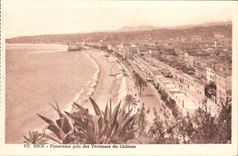 CPA Nice Panorama pris des terrasses du chateau