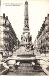 VINTAGE POSTCARD Lyon Carnot Monument