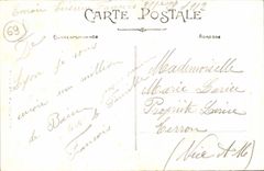 VINTAGE POSTCARD Lyon Carnot Monument