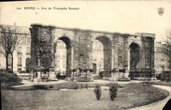 CPA Reims Arc de triomphe Romain