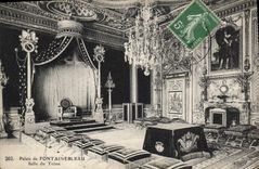CPA Palais de Fontainebleau Salle du Trone