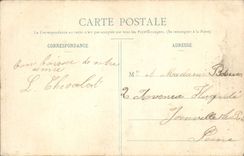 VINTAGE POSTCARD St Paul de Salers Rock and Vierge of Gave