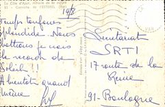 CPA Esterel Corniche d'Or Le trident de L'Esquillon