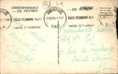 CPA Saint Raphael Les Bains de la Reserve et les Villas