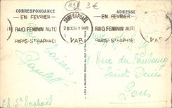 CPA Saint Raphael Panorama du Boulevad Felix Martin